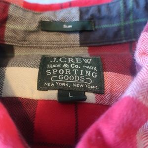 Slim Flannel Herringbone Red - Top Quality